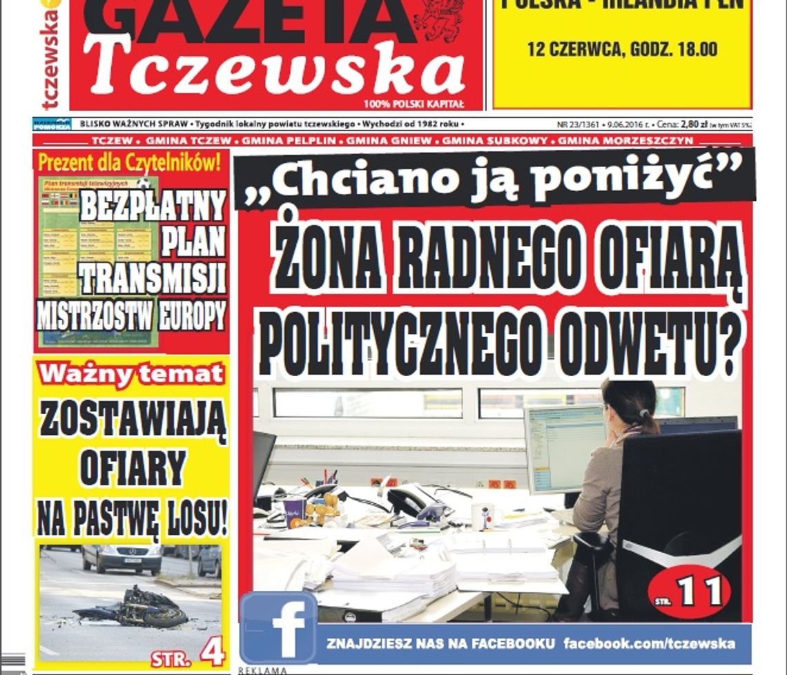 Radny: moja żona straciła pracę z powodów politycznych. Czytaj GT Radny: moja żona straciła pracę z powodów politycznych. Czytaj GT