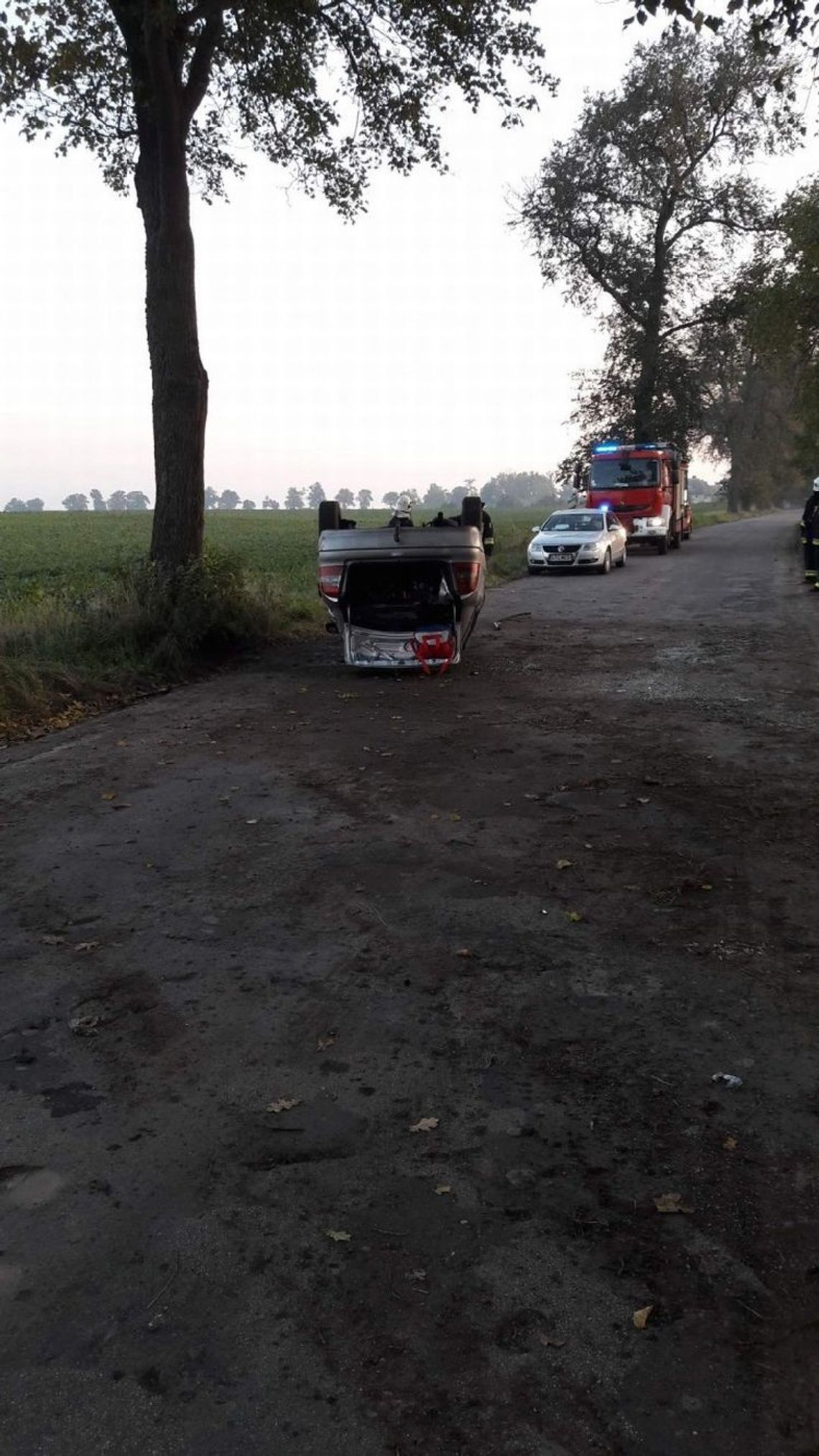 Ranny sprawca poniedziałkowego wypadku pozostaje nieuchwytny policji. Nie trafił do szpitala