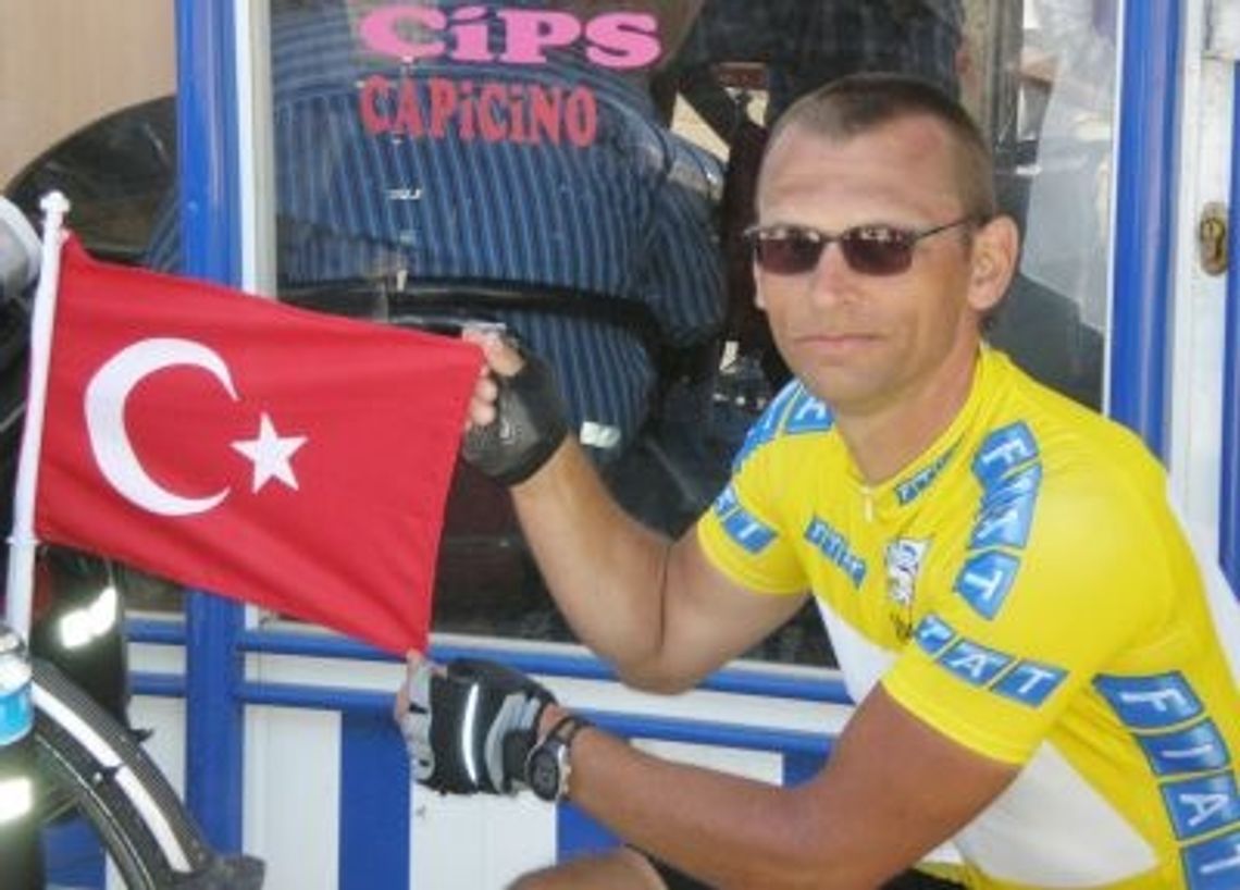 Rowerem do Izraela - Szlagowskim już ma 3000 km w pedałach Rowerem do Izraela - Szlagowskim już ma 3000 km w pedałach