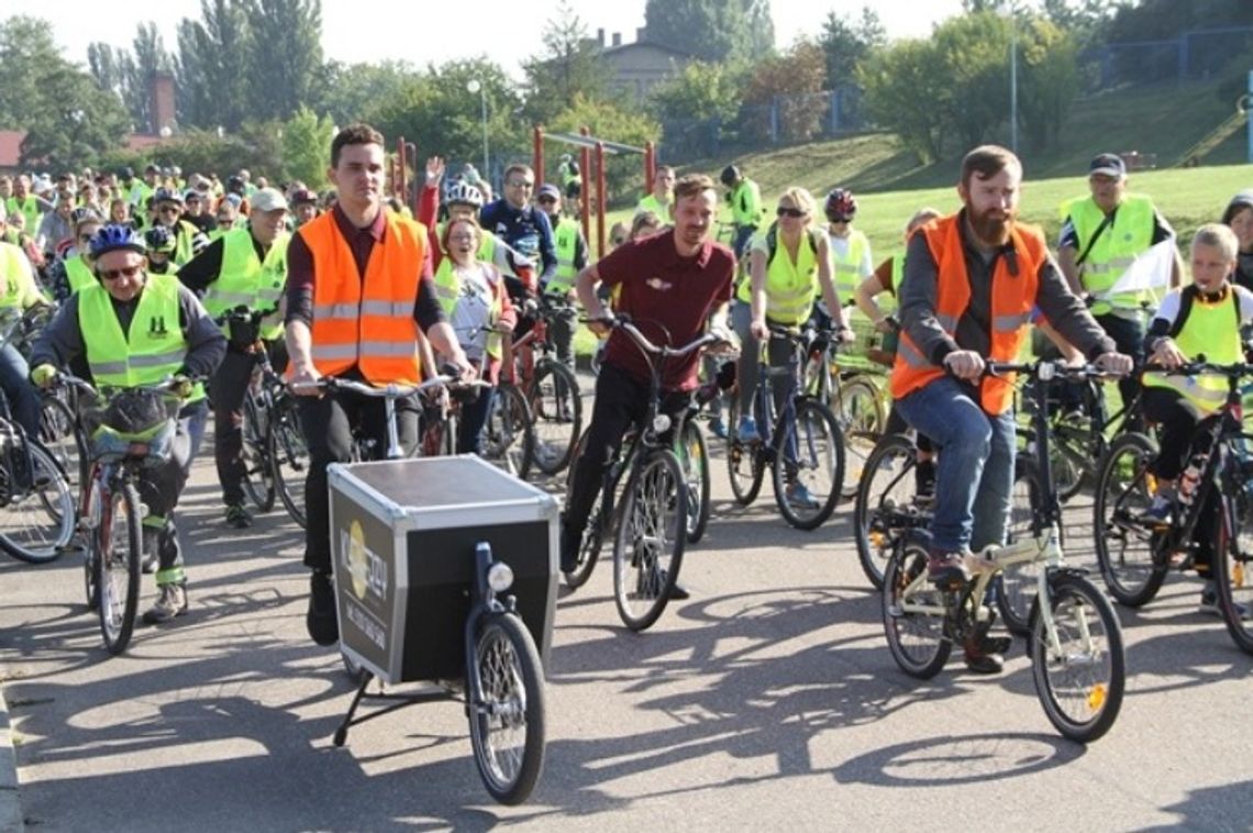 Rowerzyści (znów) opanowali Tczew! Setki mieszkańców uczciły Europejski Dzień bez Samochodu