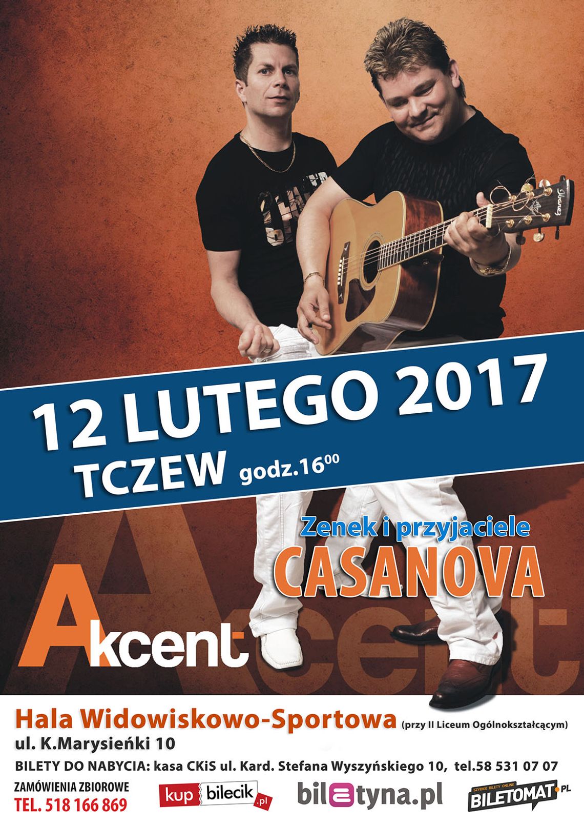 Rozdajemy darmowe wejściówki na koncert Zenona Martyniuka i zespołu Casanova!