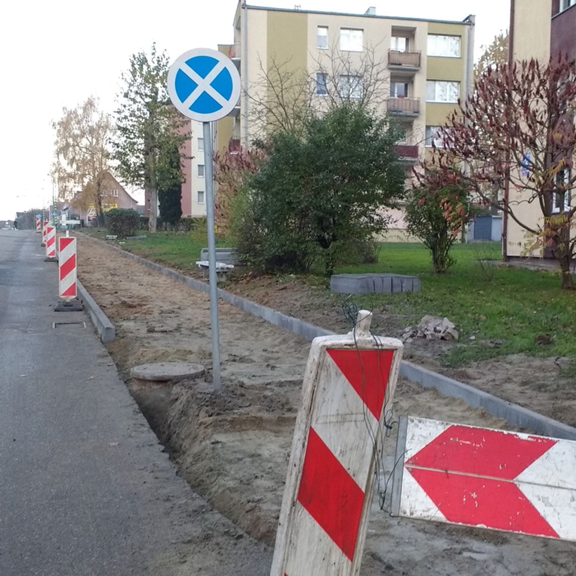 Ruszyła przebudowa chodnika przy ul. Konarskiego Ruszyła przebudowa chodnika przy ul. Konarskiego