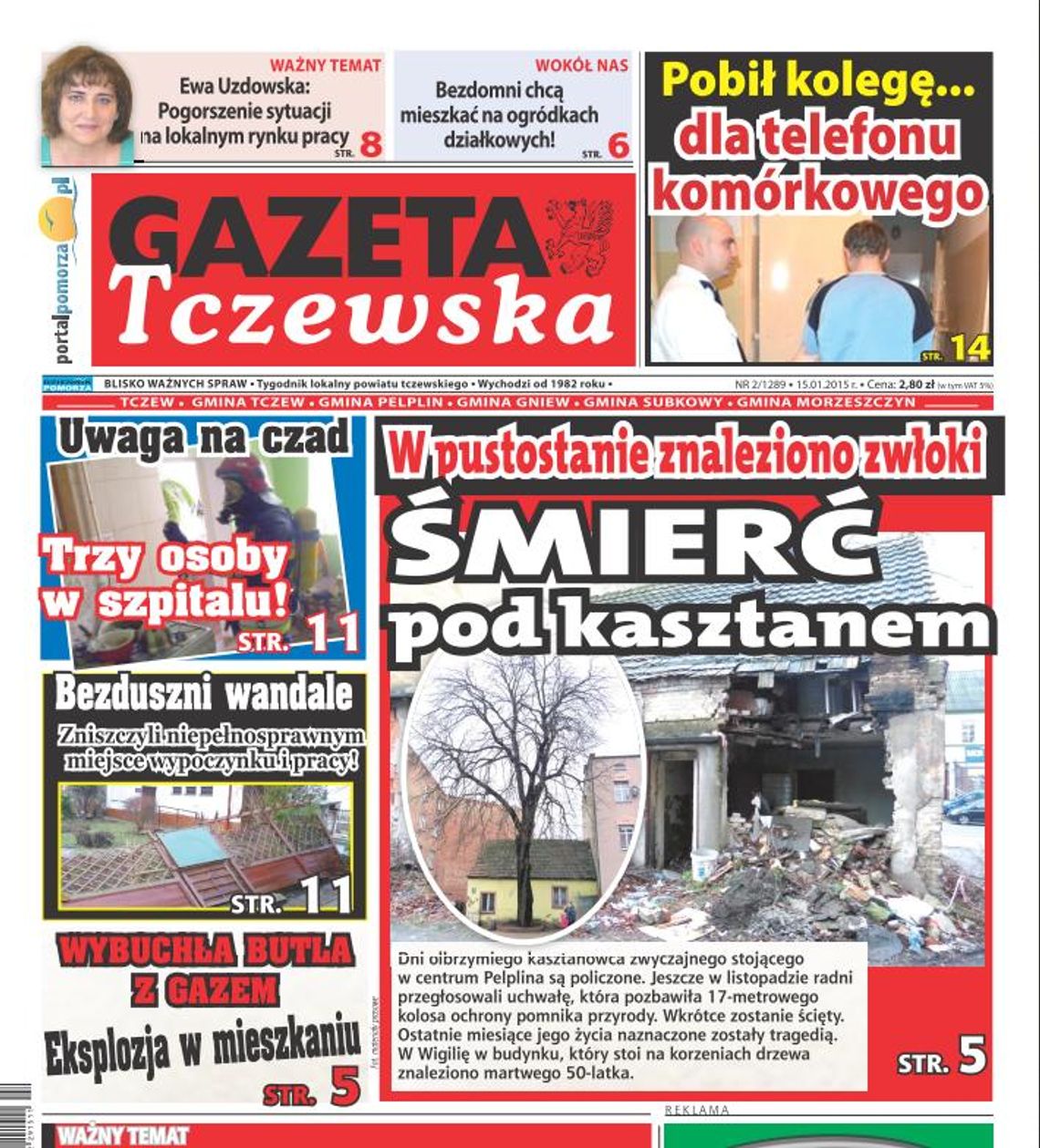 Śmierć w pustostanie, bilans wichury, życie po Flexie... Czytaj w GT! Śmierć w pustostanie, bilans wichury, życie po Flexie... Czytaj w GT!