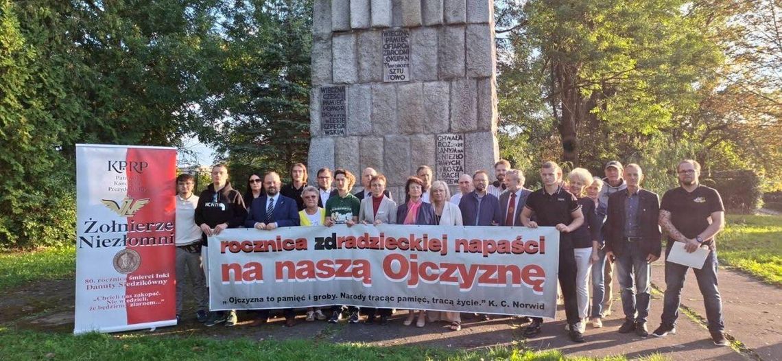 Społeczne Obchody 87. rocznicy napaści ZSRR na Polskę Społeczne Obchody 87. rocznicy napaści ZSRR na Polskę