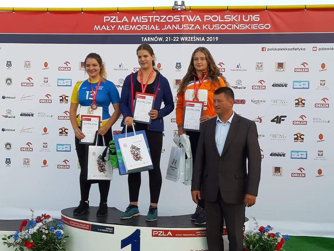 Srebrny medal Natalii Wilczewskiej na Mistrzostwach Polski.