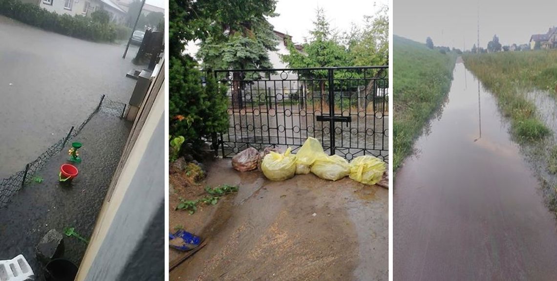 Straż podsumowała weekendowe ulewy. Zalane dziesiątki piwnic, plebania oraz pomieszczenia przychodni