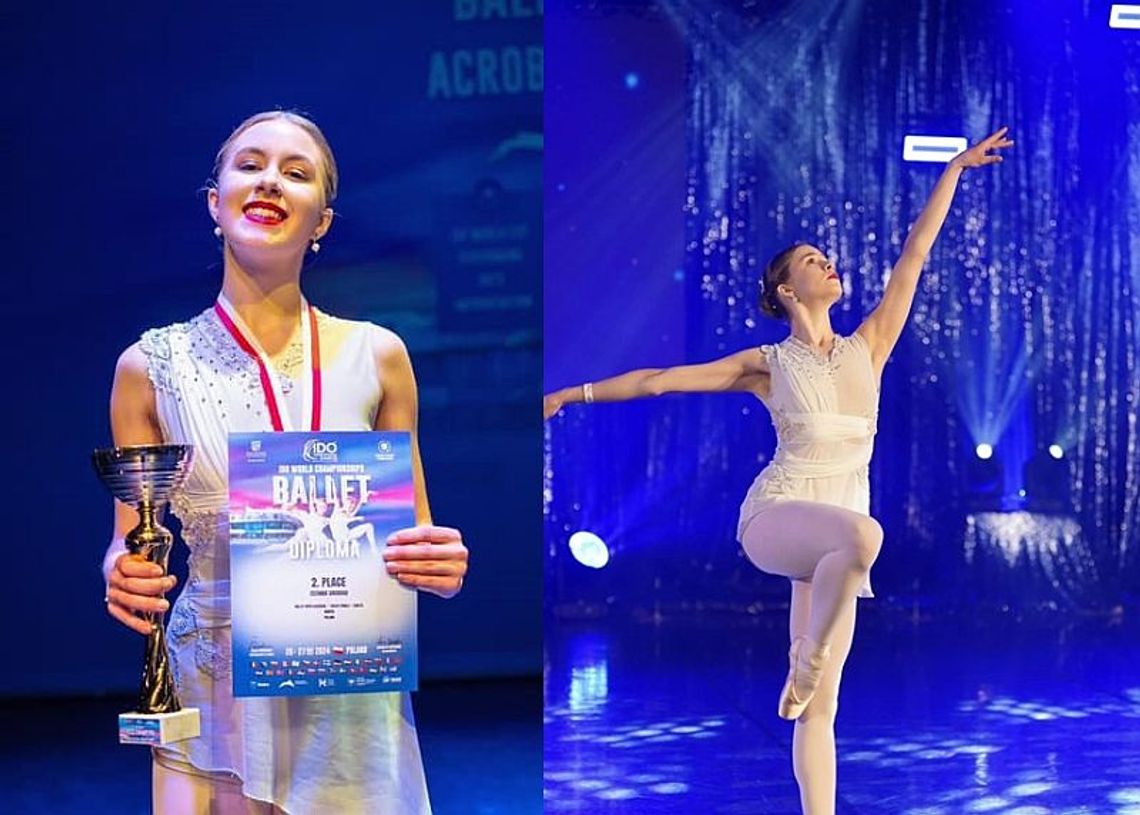 Sukces Zuzanny Sikorskiej – instruktorki tańca z Tczewa! Zdobyła tytuł Wicemistrzyni Świata Ballet Solo Open Adults