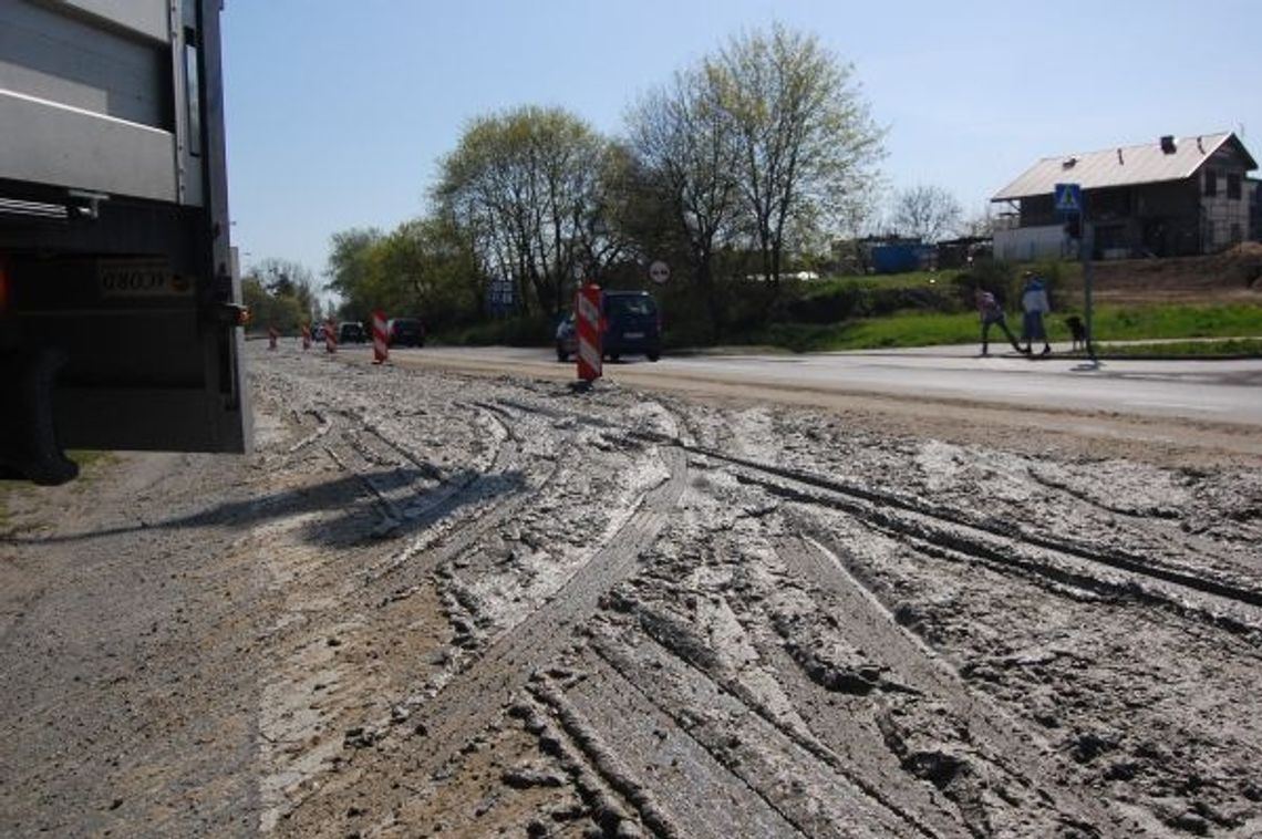 Szlam na „jedynce” – sytuacja opanowana Szlam na „jedynce” – sytuacja opanowana