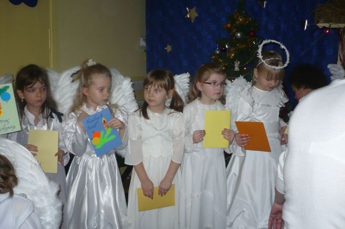 Szopka betlejemska w „Chatce Puchatka” Szopka betlejemska w „Chatce Puchatka”