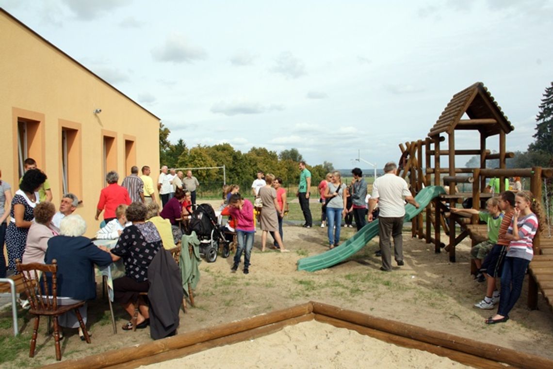 Szprudowo z wyremontowaną świetlicą