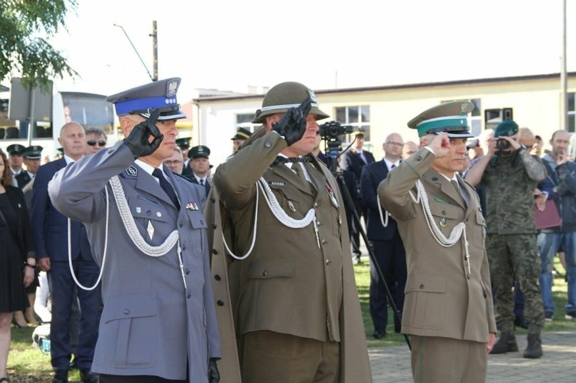 Tczewscy policjanci oddali hołd poległym podczas obrony Tczewa