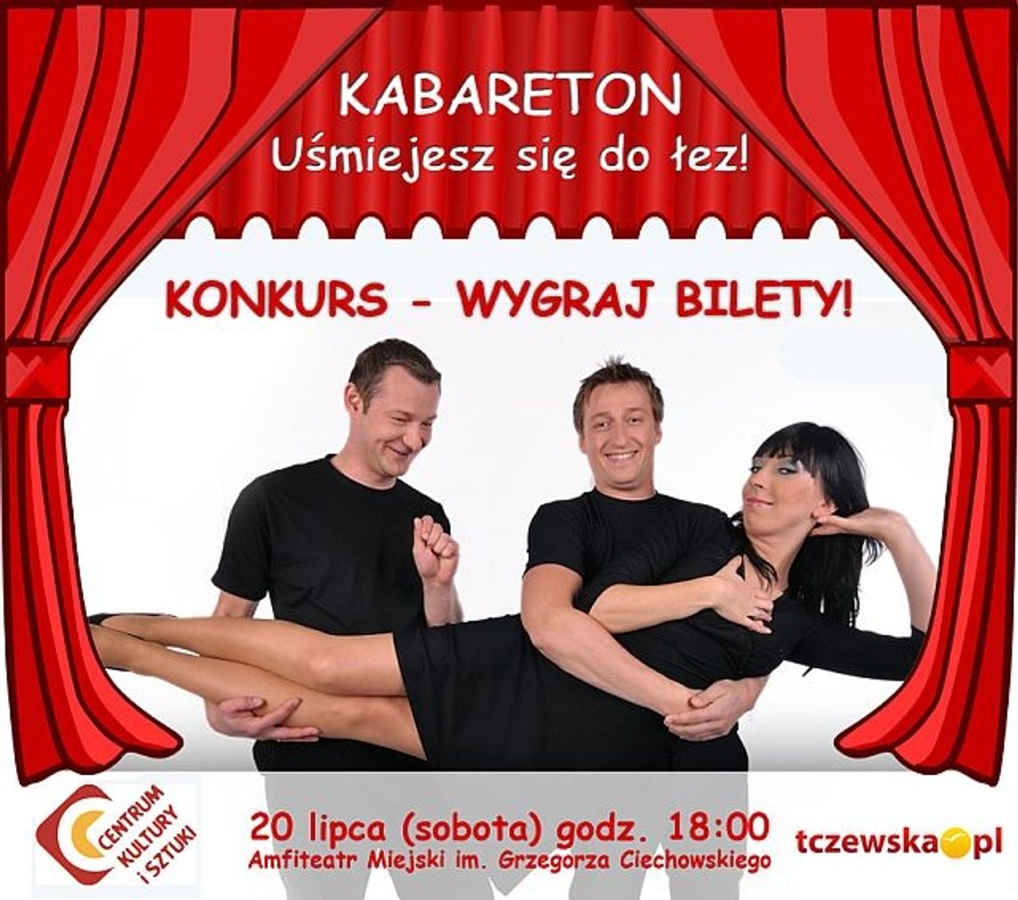 Tczewski Kabareton – wygraj bilety! Tczewski Kabareton – wygraj bilety!
