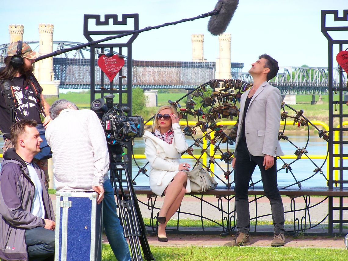 Teledysk z Katarzyną Figurą kręcono w Tczewie Teledysk z Katarzyną Figurą kręcono w Tczewie