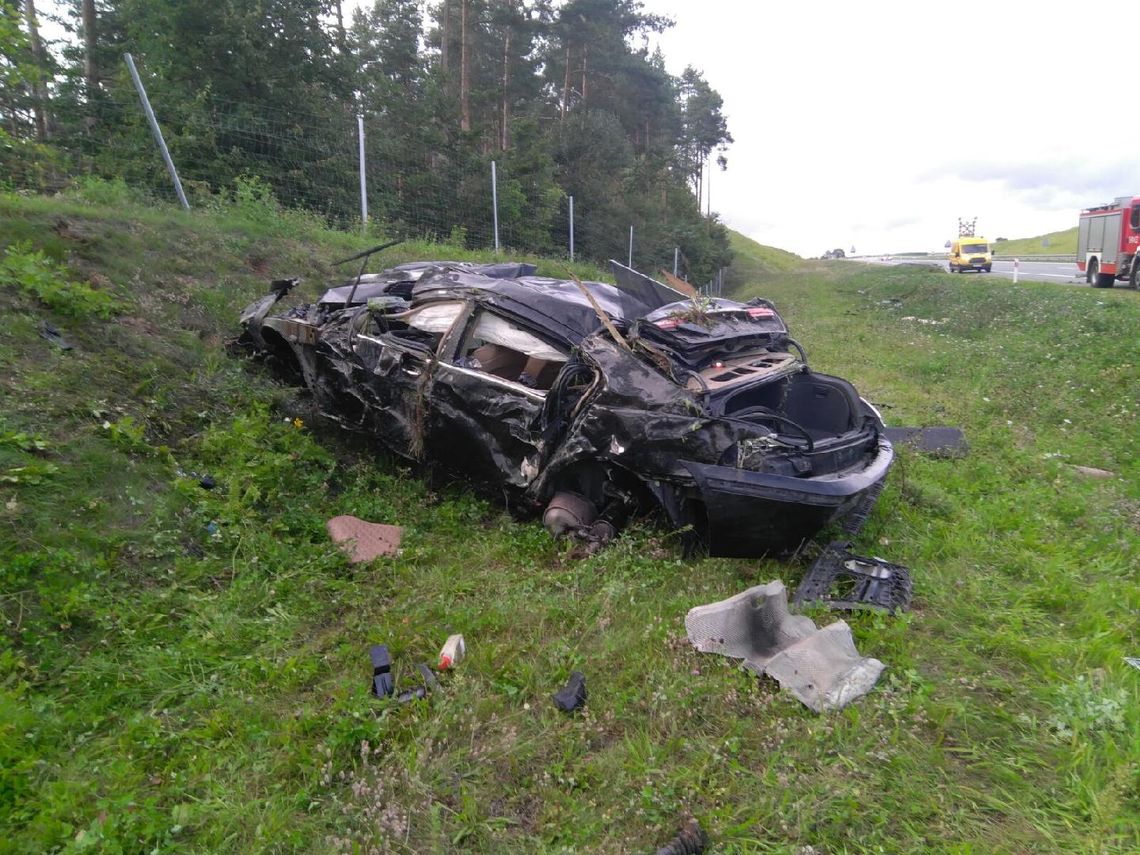 Tragedia pod Goszynem. Mężczyzna zginął w wypadku...