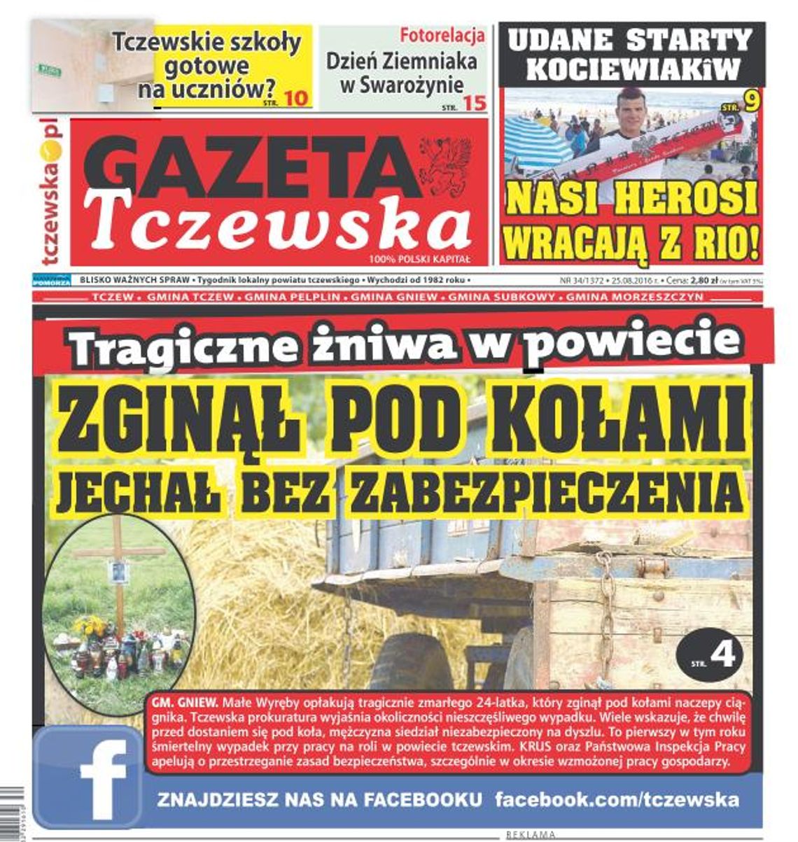 Tragiczna śmierć 24-latka. Wpadł pod koła naczepy