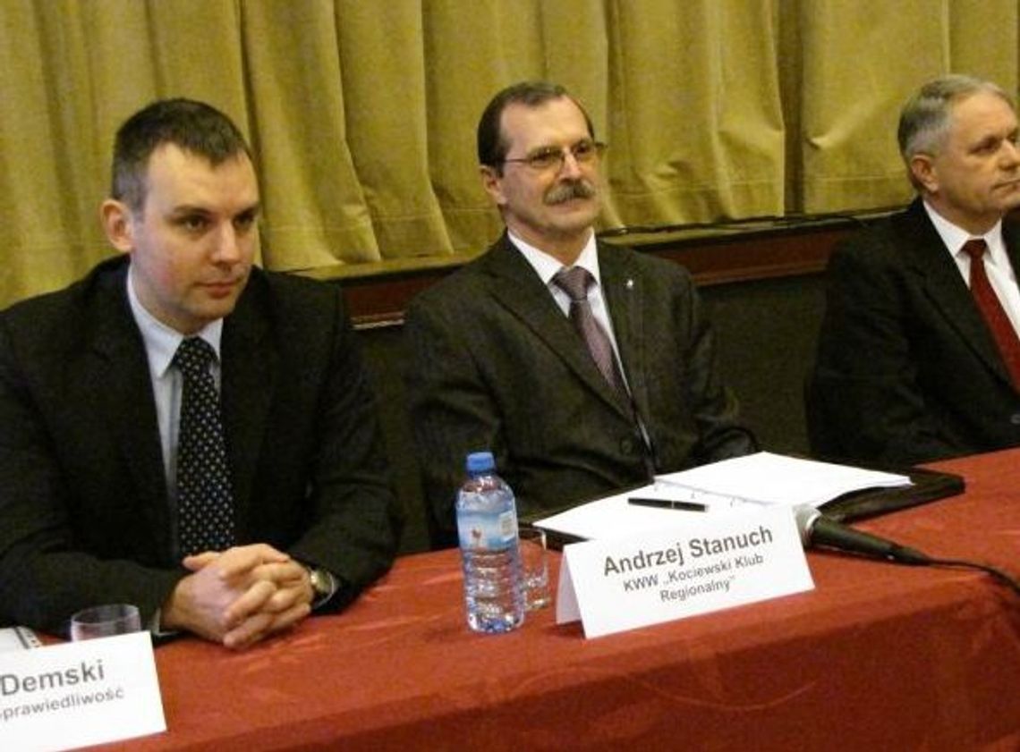 Trójka na fotel burmistrza. Demski przed Stanuchem, a potem Śledź