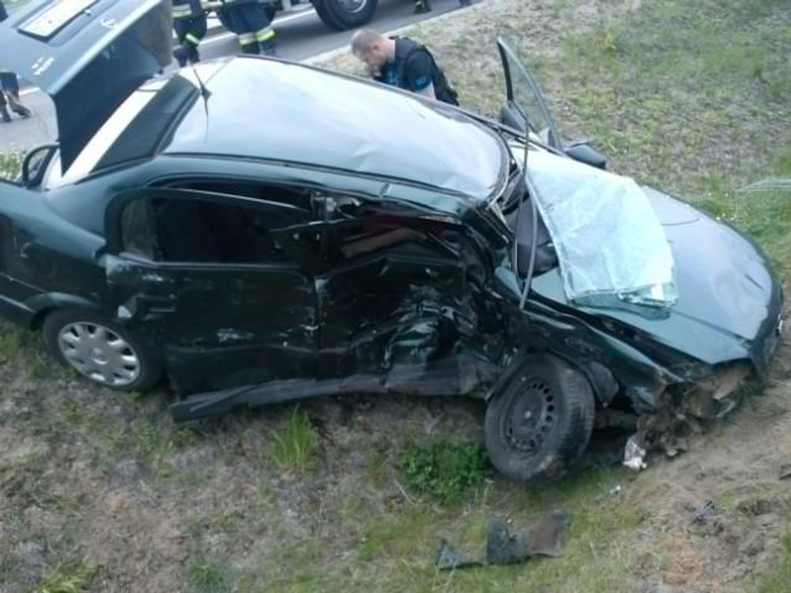 Trzy osoby ranne w wypadku pod Pelplinem Trzy osoby ranne w wypadku pod Pelplinem