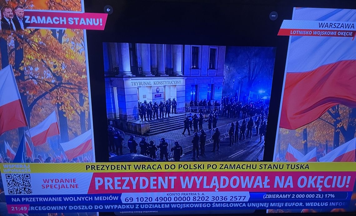 Tusk dokonał siłowego zamachu stanu na Trybunał Konstytucyjny Tusk dokonał siłowego zamachu stanu na Trybunał Konstytucyjny