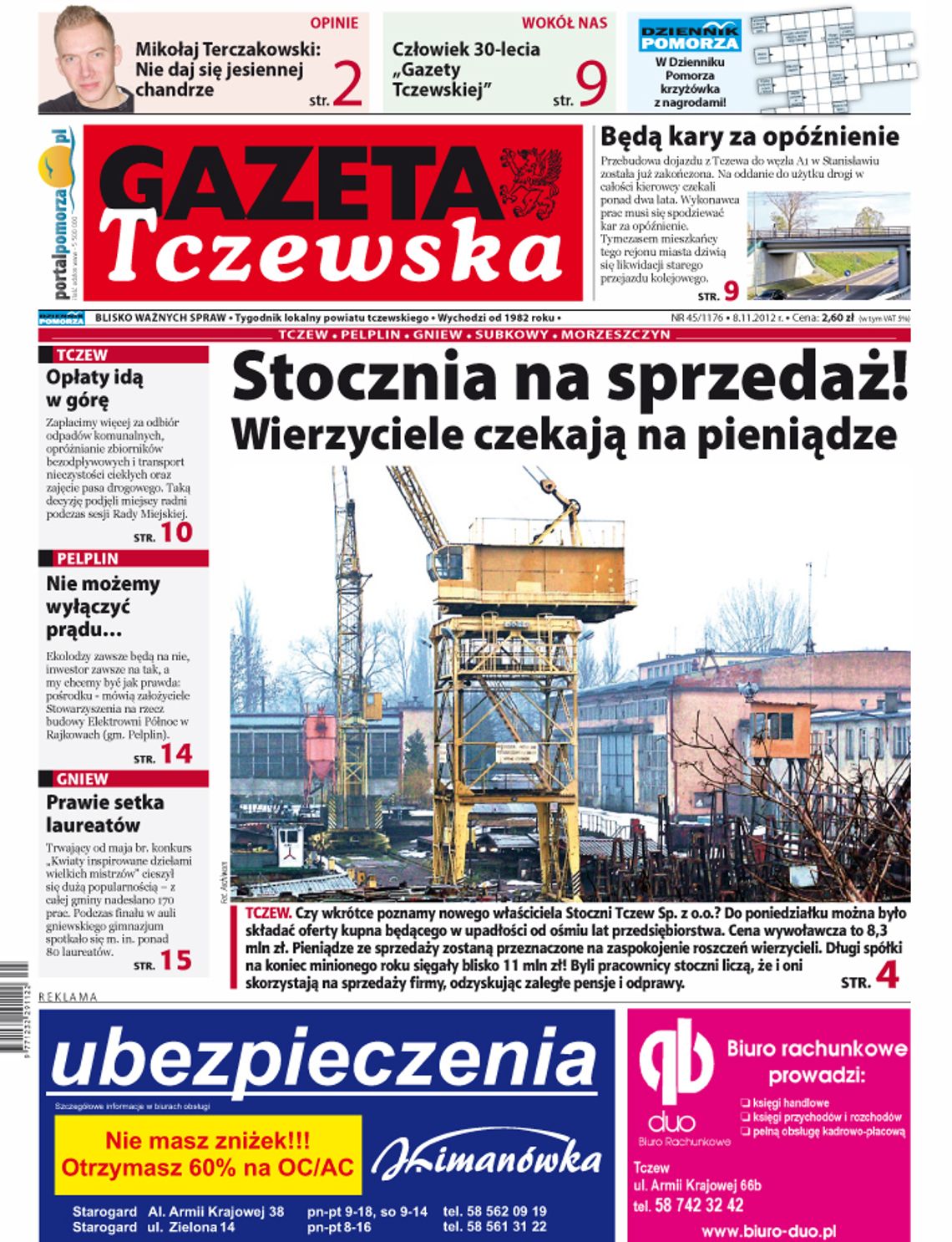 Tylko w „Gazecie Tczewskiej”! Tylko w „Gazecie Tczewskiej”!