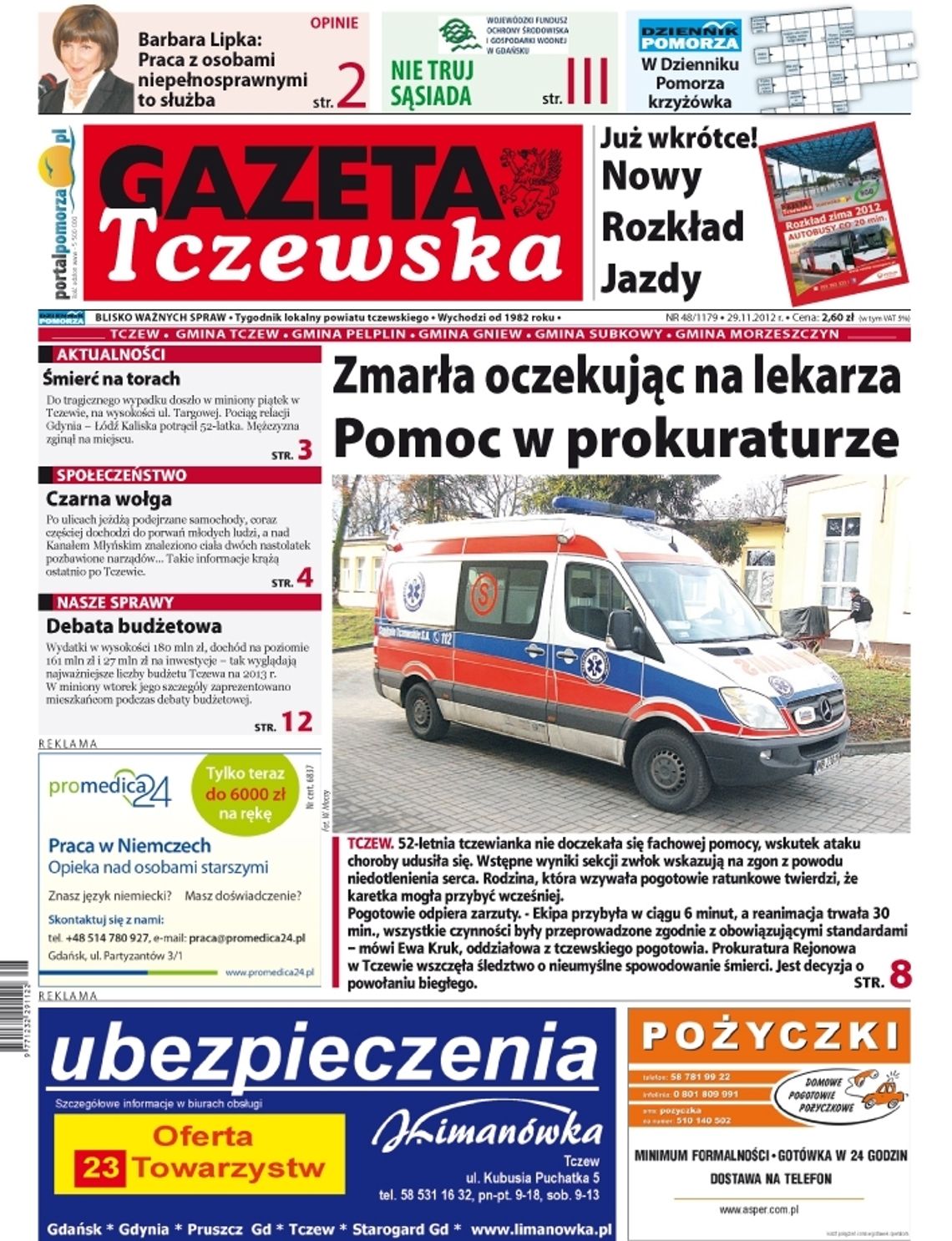 Tylko w „Gazecie Tczewskiej”!