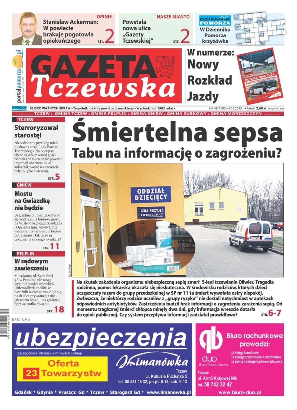 Tylko w „Gazecie Tczewskiej”!