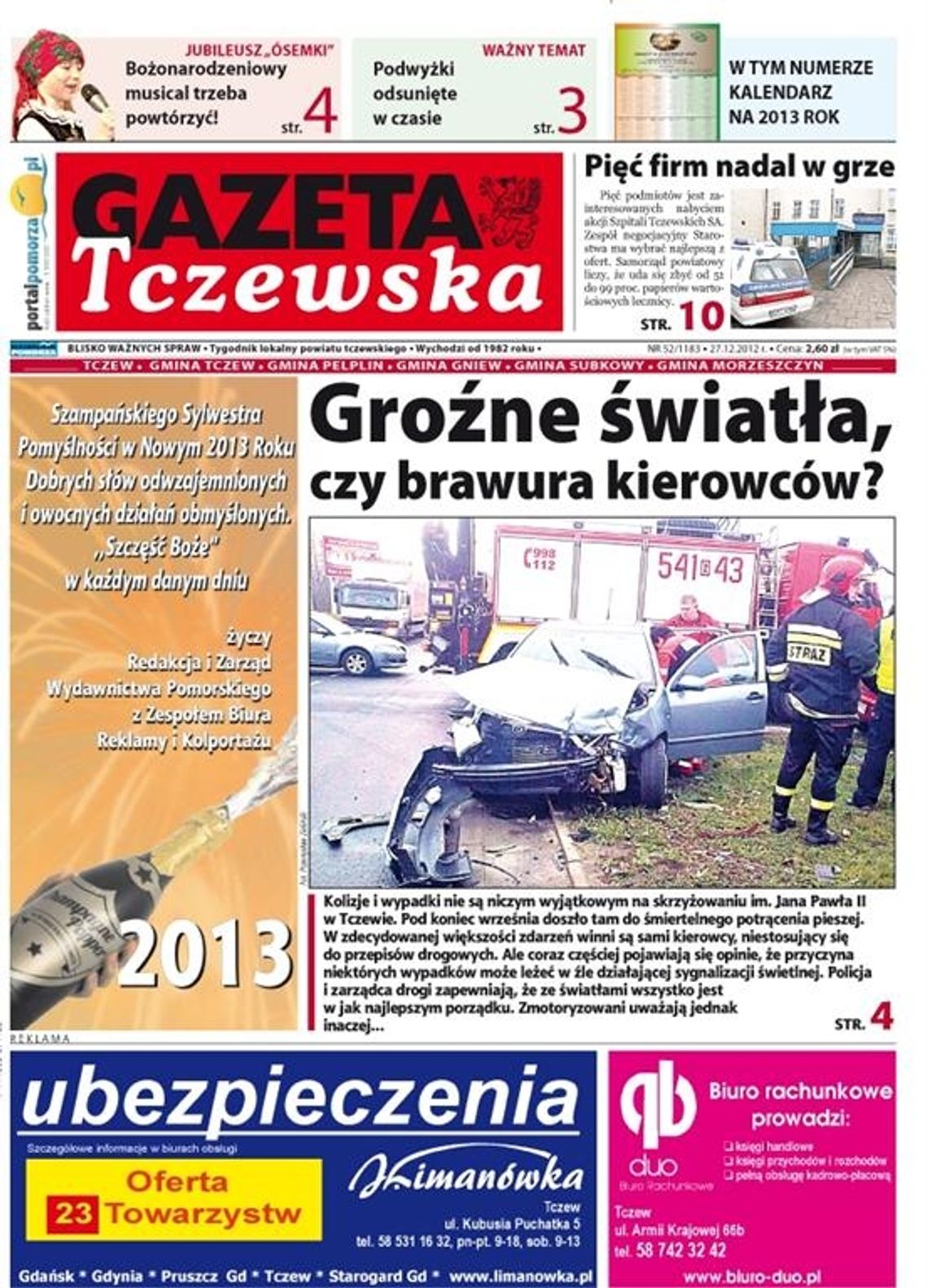 Tylko w „Gazecie Tczewskiej”! Tylko w „Gazecie Tczewskiej”!