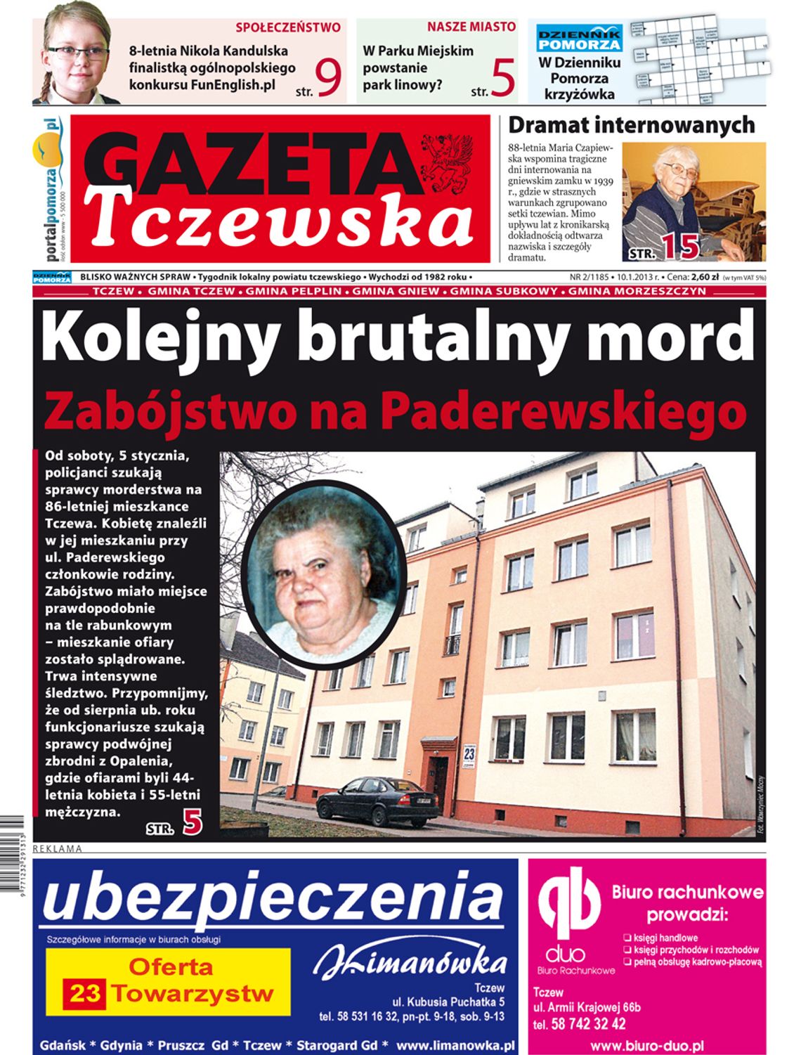 Tylko w „Gazecie Tczewskiej”! Tylko w „Gazecie Tczewskiej”!