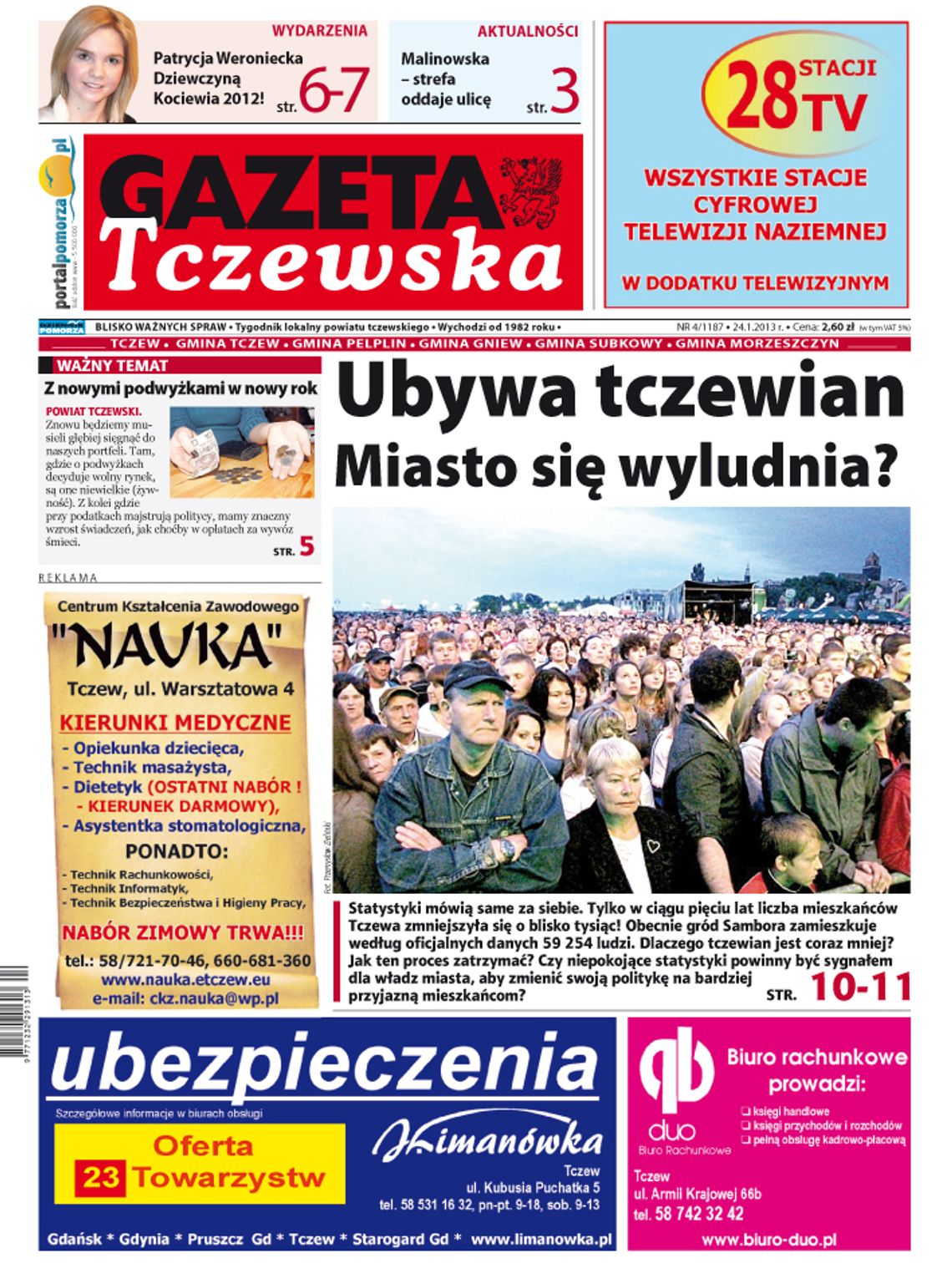 Tylko w „Gazecie Tczewskiej”!