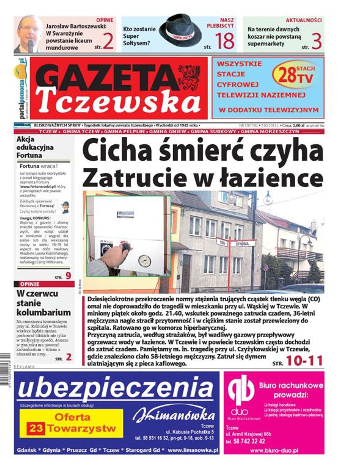 Tylko w „Gazecie Tczewskiej”!