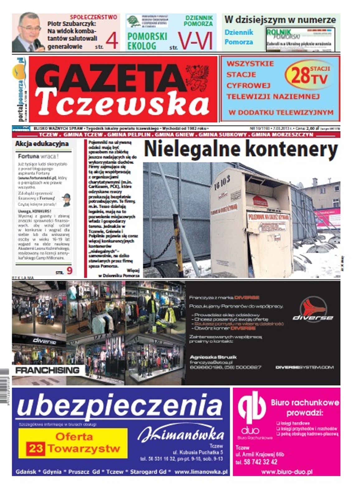 Tylko w „Gazecie Tczewskiej”!