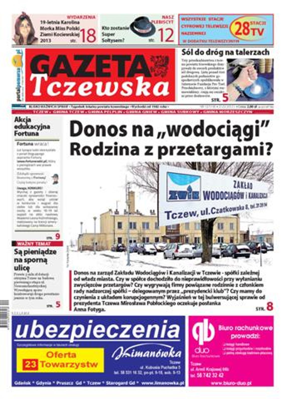 Tylko w „Gazecie Tczewskiej”!