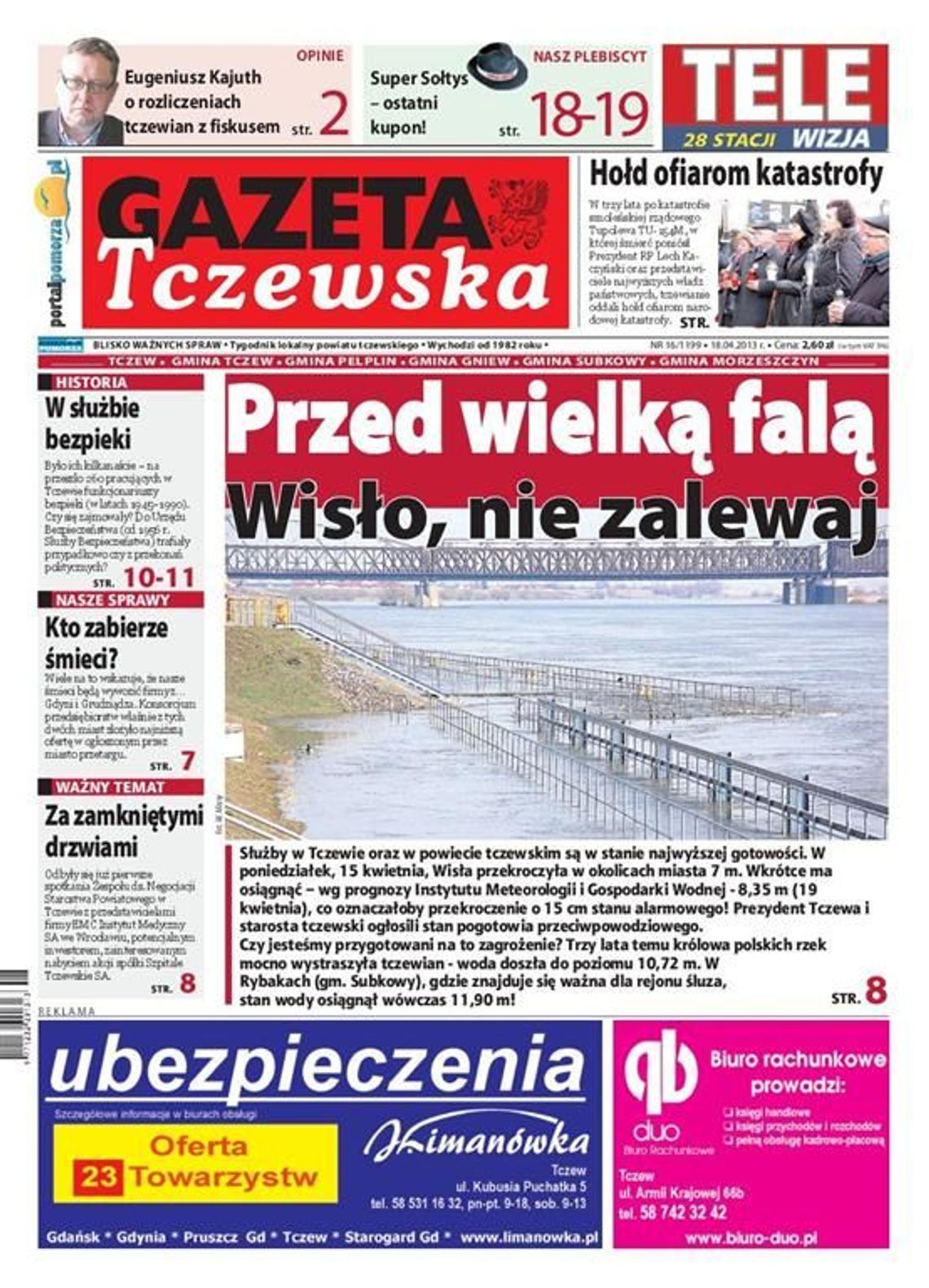 Tylko w „Gazecie Tczewskiej”!
