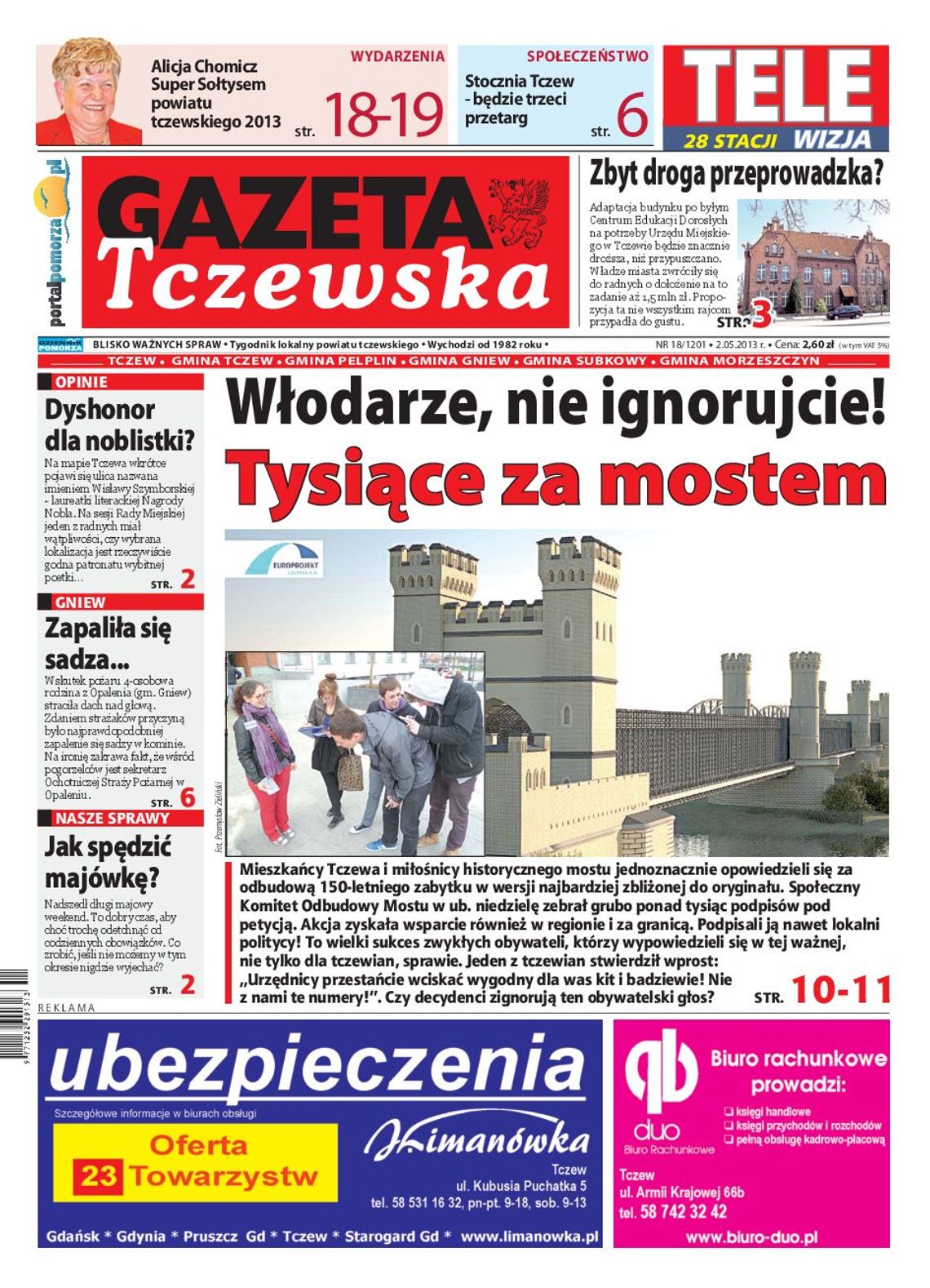 Tylko w „Gazecie Tczewskiej”!
