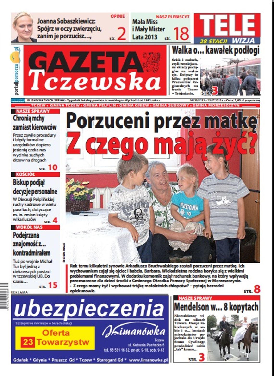 Tylko w „Gazecie Tczewskiej”! Tylko w „Gazecie Tczewskiej”!