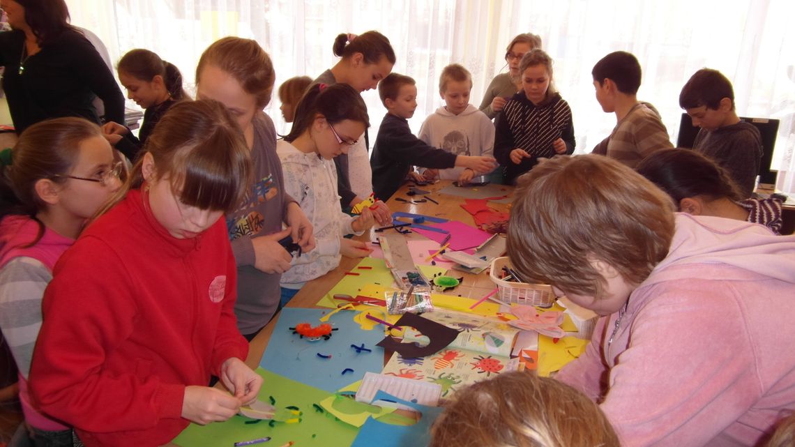 Udane ferie w bibliotece