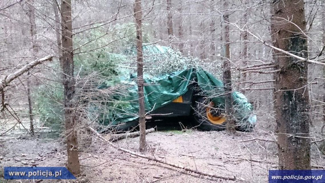 Ukradli z budowy koparko-ładowarkę wartą blisko 300 tys. złotych