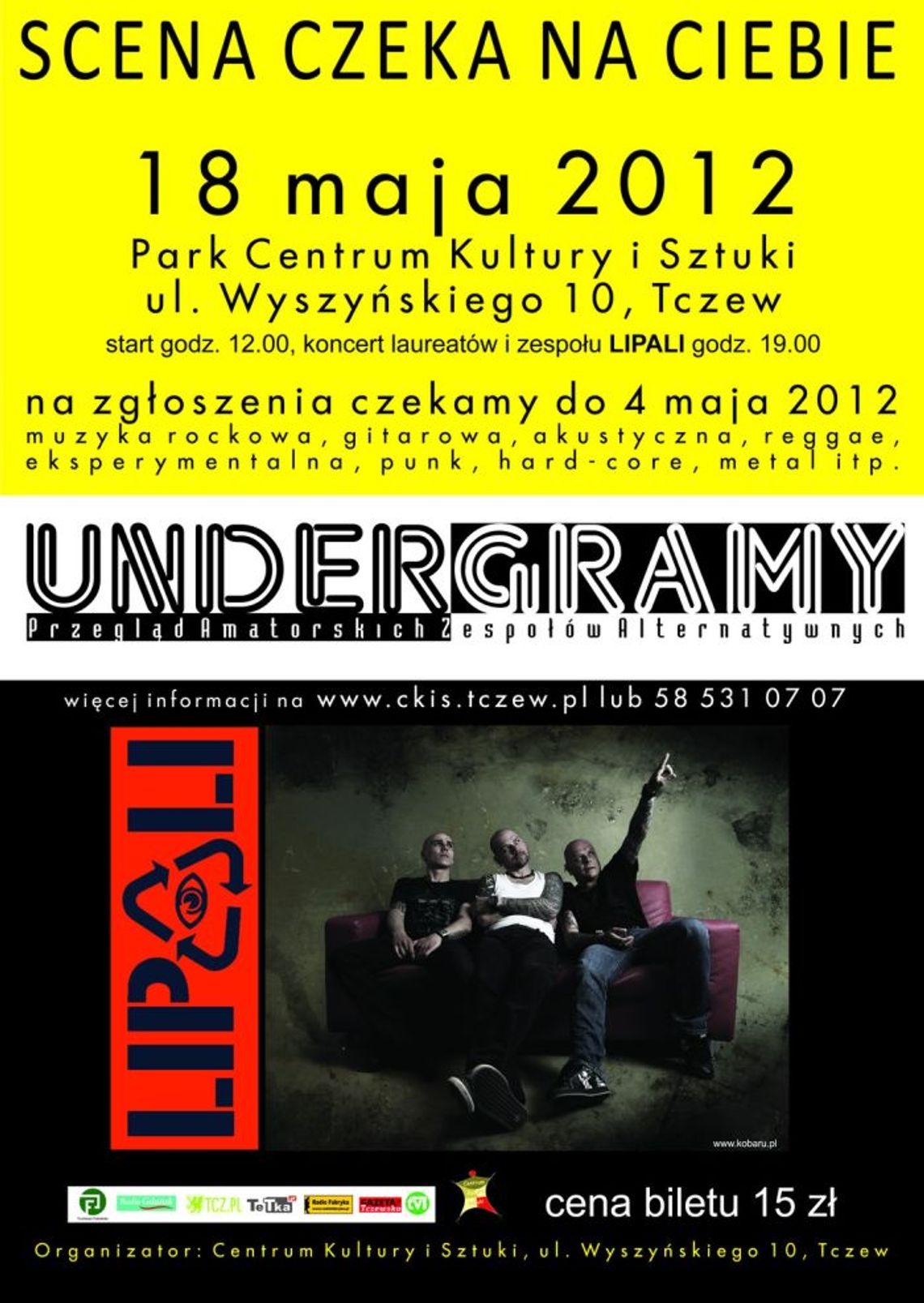 “UnderGramy” - sześć zespołów z Tczewa “UnderGramy” - sześć zespołów z Tczewa