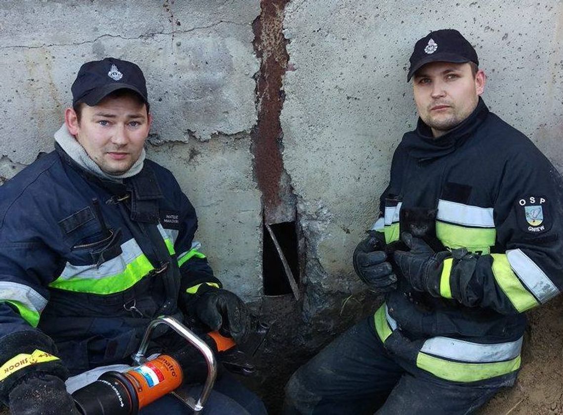 Uratowany z potrzasku. Gdyby nie oni, pewnie by nie żył Uratowany z potrzasku. Gdyby nie oni, pewnie by nie żył