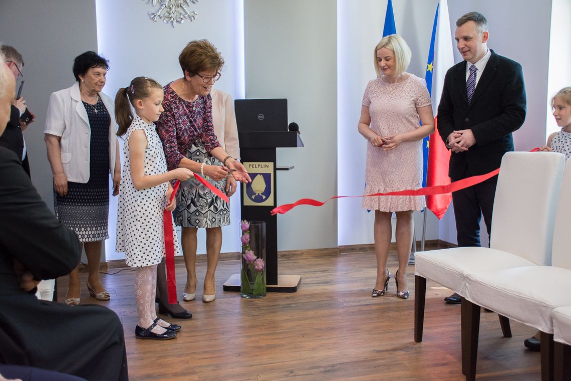 Uroczyste otwarcie wyremontowanej sali Urzędu Stanu Cywilnego