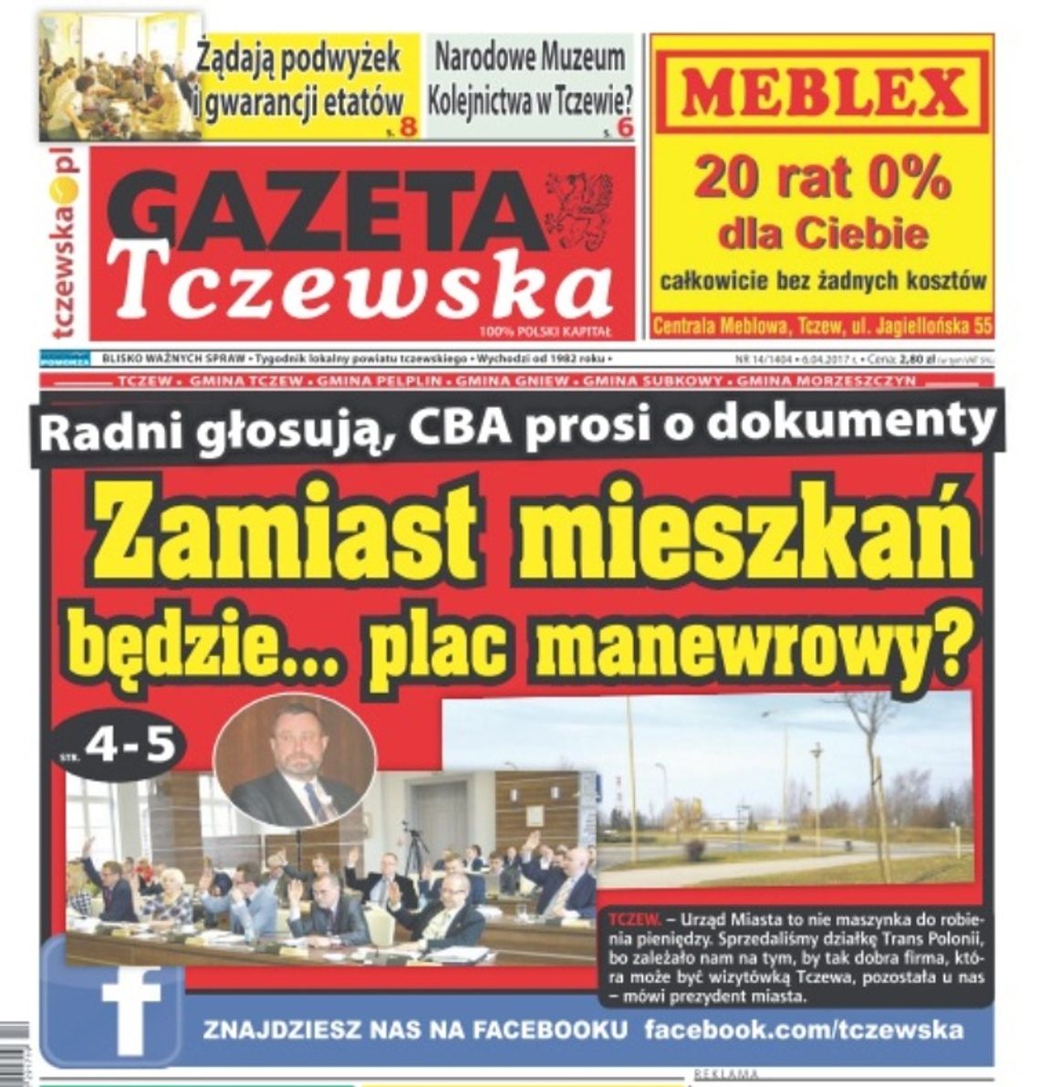 Urząd chce przy ul. Rokickiej mieszkań, ale sprzedał działkę pod... plac manewrowy? 