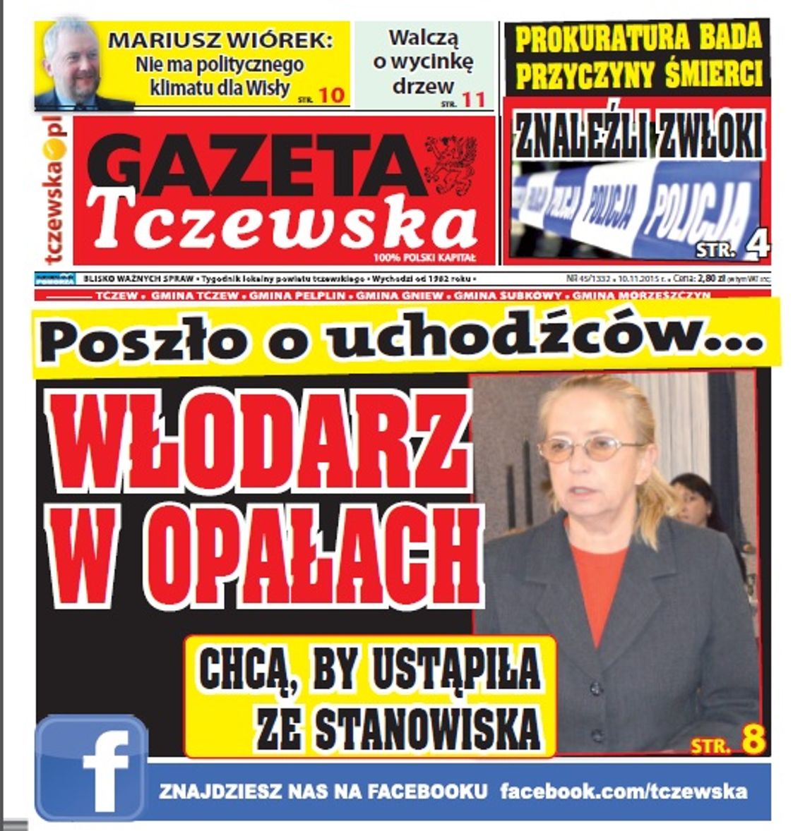 UWAGA! Gazeta Tczewska już dziś w Twoim kiosku!