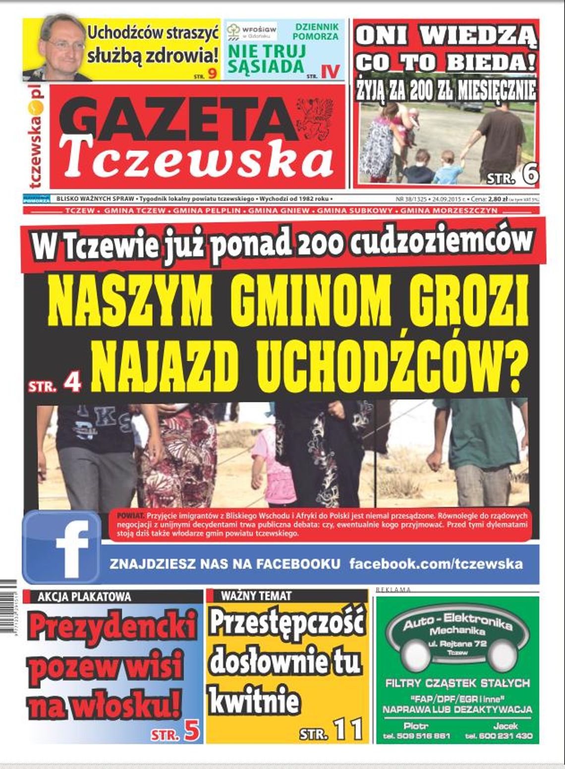 W Tczewie już ponad 200 cudzoziemców. Czy grozi nam najazd uchodźców z Bliskiego Wschodu? W Tczewie już ponad 200 cudzoziemców. Czy grozi nam najazd uchodźców z Bliskiego Wschodu?