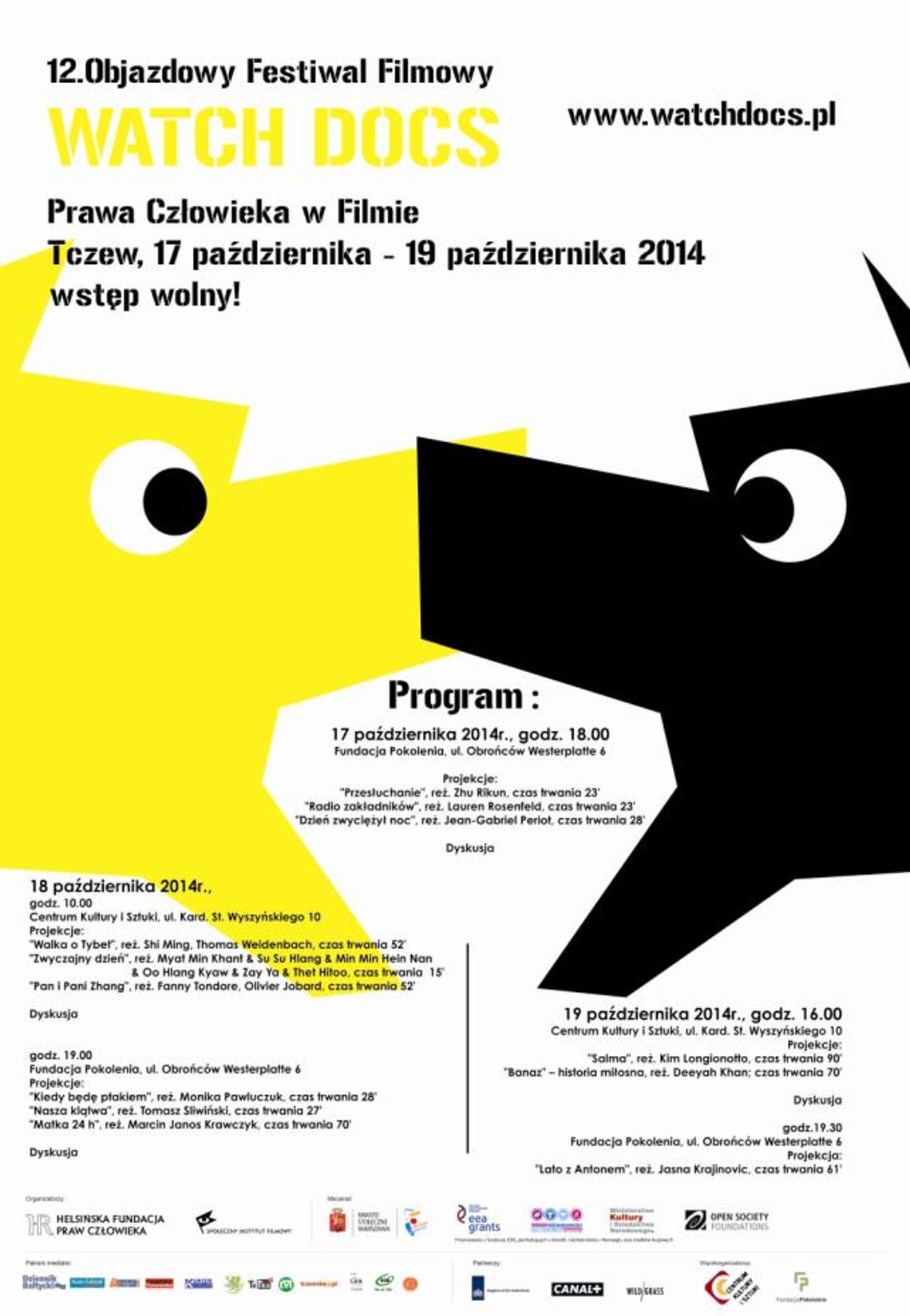 WATCH DOCS - już niedługo w Tczewie WATCH DOCS - już niedługo w Tczewie