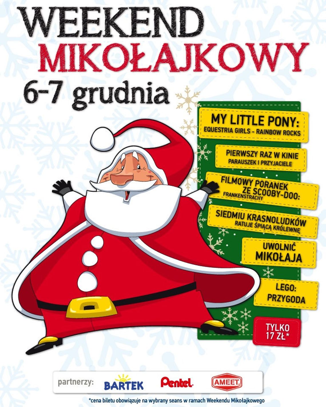 Weekend Mikołajkowy w Kinie Helios Weekend Mikołajkowy w Kinie Helios