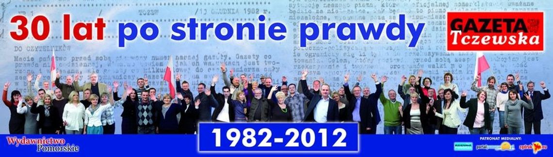 Wielka gala „Gazety Tczewskiej” 13 grudnia. 30 lat minęło... Wielka gala „Gazety Tczewskiej” 13 grudnia. 30 lat minęło...
