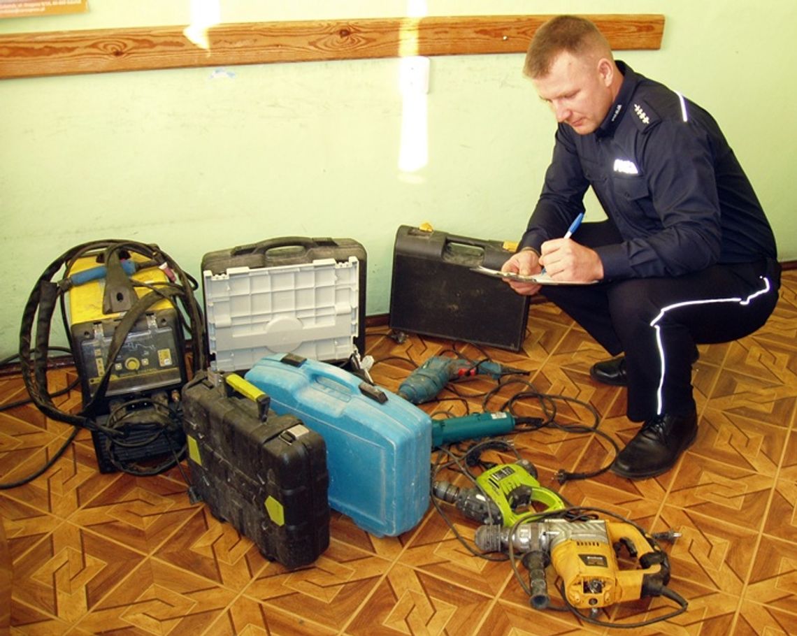 Włam po narzędzia za 60 tys. zł