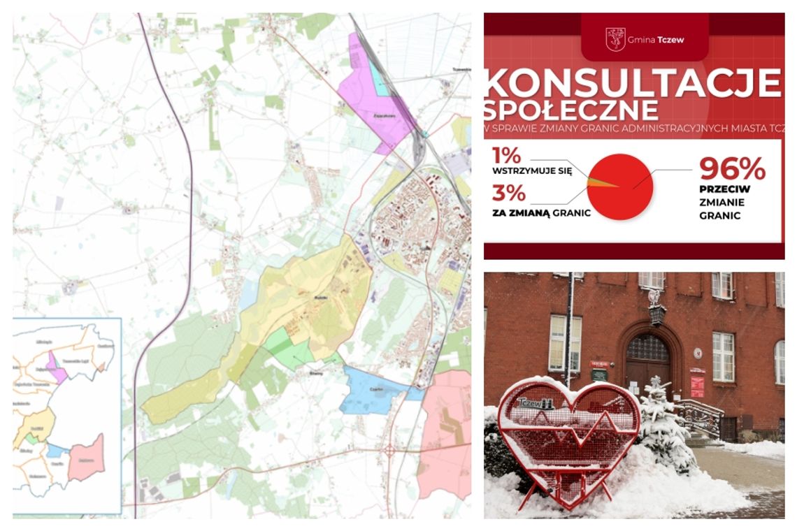 Wojna gminy wiejskiej Tczew i Tczewa na ankiety. Kto był za a kto przeciw? Podajemy wyniki