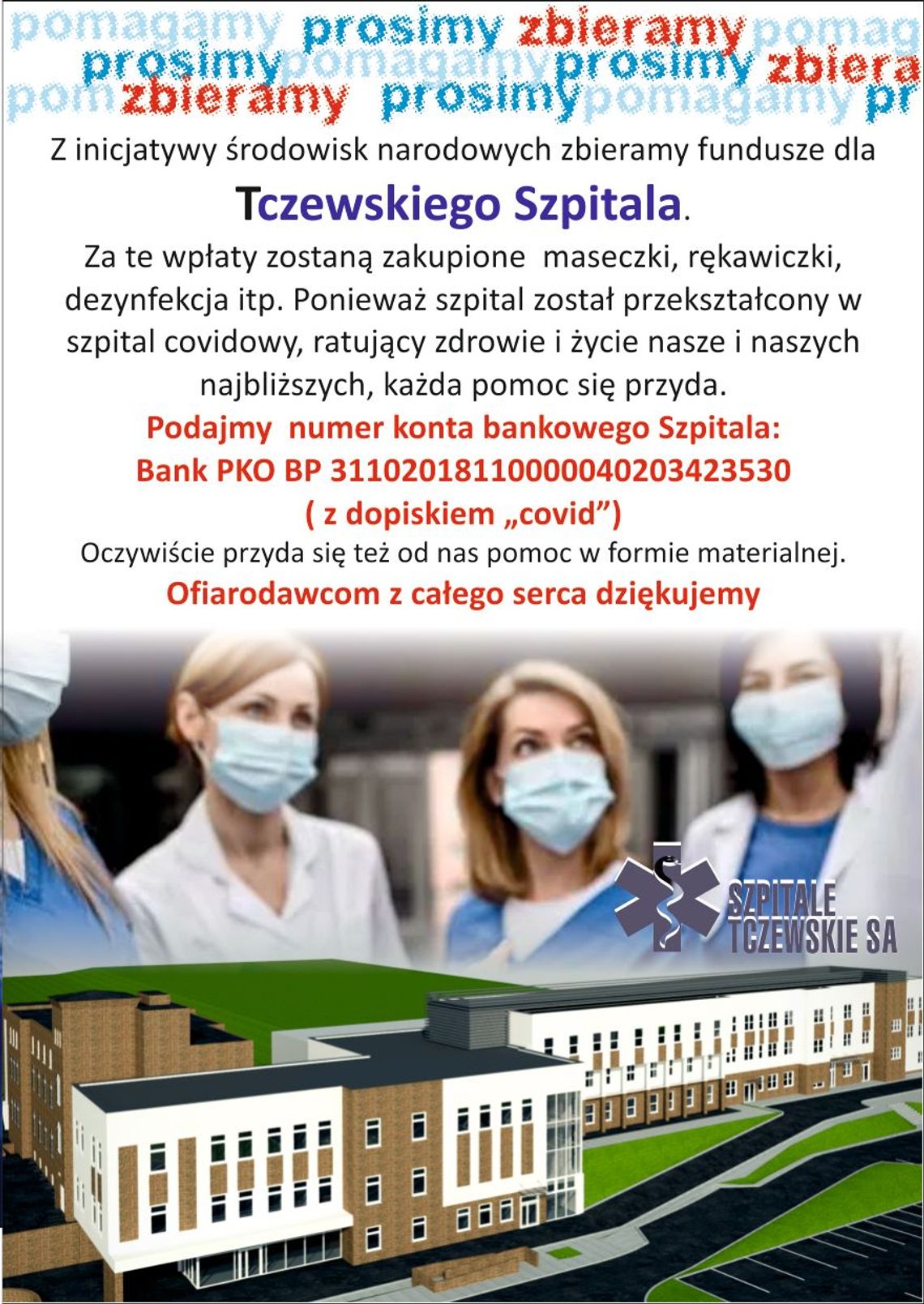 Wsparcie dla Tczewskiego Szpitala