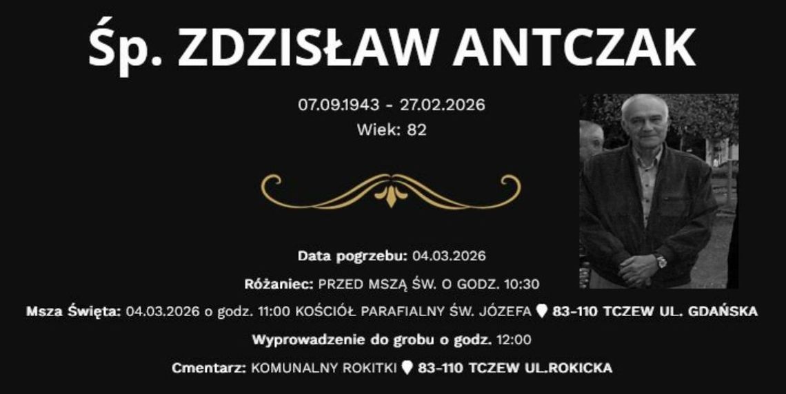 Wspomnienie o szlachetnym śp. Zdzisławie Antczaku - człowieku "Solidarności" Wspomnienie o szlachetnym śp. Zdzisławie Antczaku - człowieku "Solidarności"