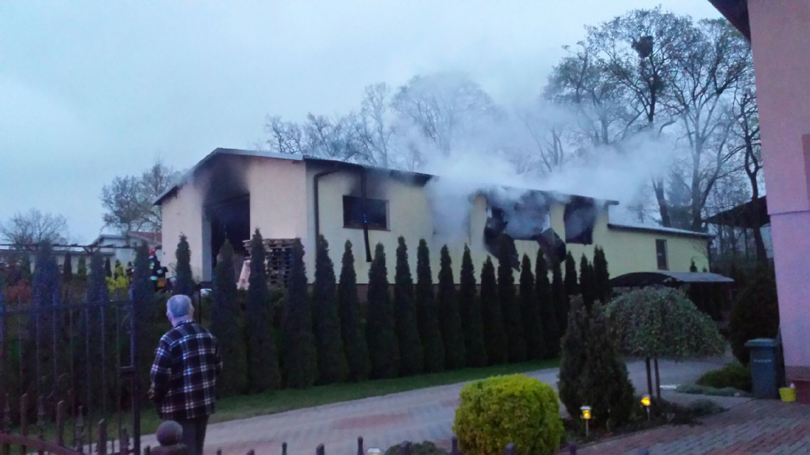 Wstępnie znana przyczyna wybuchu pożaru w hali przy ul. Świętopełka Wstępnie znana przyczyna wybuchu pożaru w hali przy ul. Świętopełka